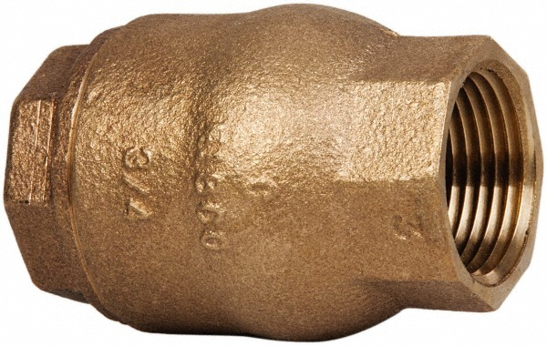 Milwaukee Valve Check Valve: 1-1/4" Pipe - 509T-114