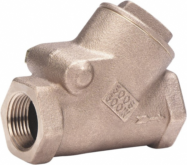 Milwaukee Valve Check Valve: 1-1/4" Pipe - 509T-114