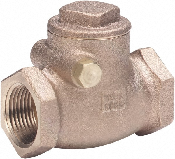 Milwaukee Valve Check Valve: 1-1/4" Pipe - 509T-114