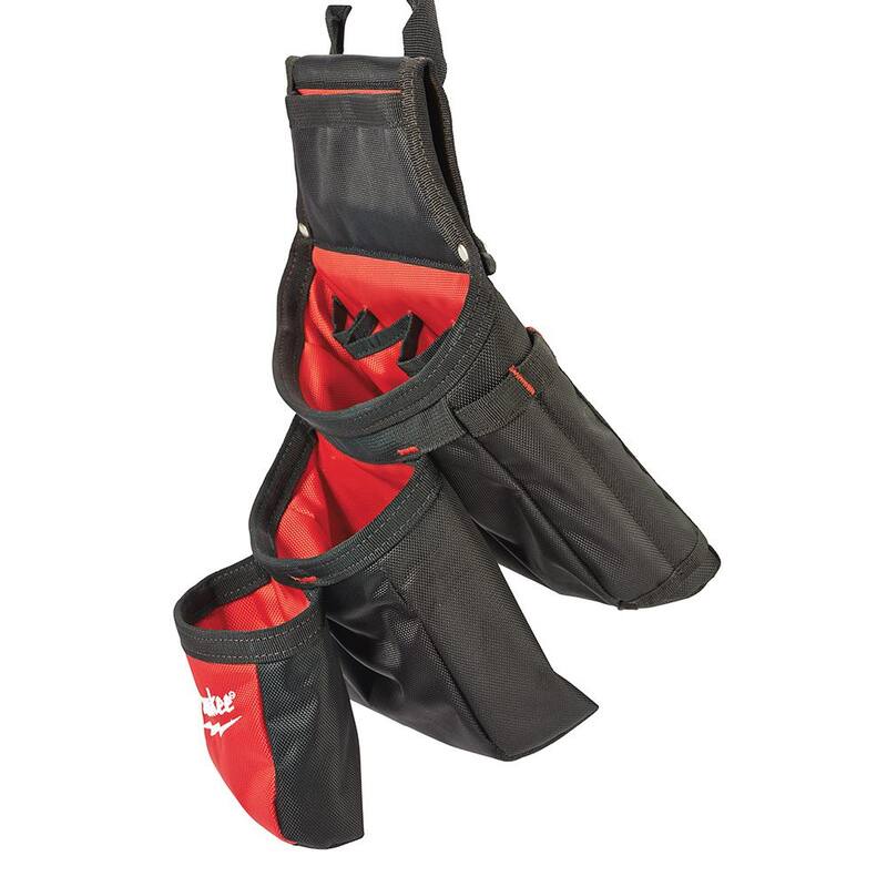 Milwaukee General Contractor Work Belt with Suspension Rig & 1-Pocket M12 Tool Holster - 48-22-8120-2335-20