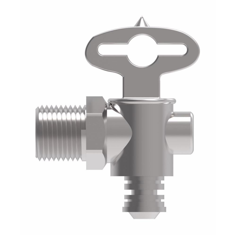 Eaton Steel Drain Cock & Shutoff Valve - W15310