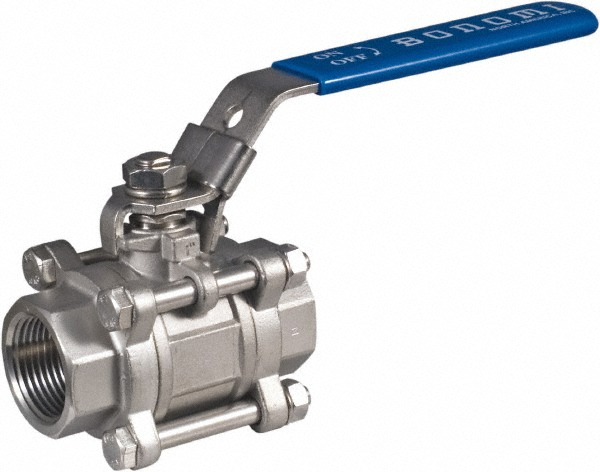 BONOMI Full Port Manual Ball Valve: 2" Pipe, Full Port - 710LL 2