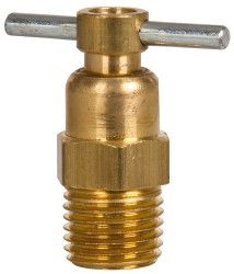 Eaton Steel Angle Bib Drain Drain Cock & Shutoff Valve - 150