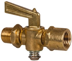 Eaton Steel Angle Bib Drain Drain Cock & Shutoff Valve - 150