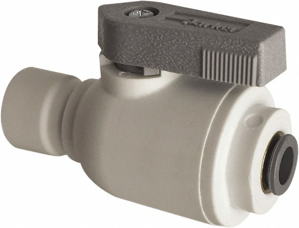 Parker Female Connector Bi-Directional Manual Ball Valve: 1/4" Pipe, Full Port - LFPP4VFC4