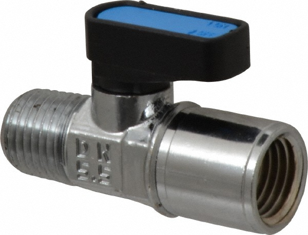 Specialty Mfr Standard Manual Ball Valve: 1/8" Pipe - 6884090