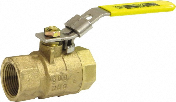 Apollo® Manual Ball Valve: 1" Pipe, Standard Port, Bronze - 7510501