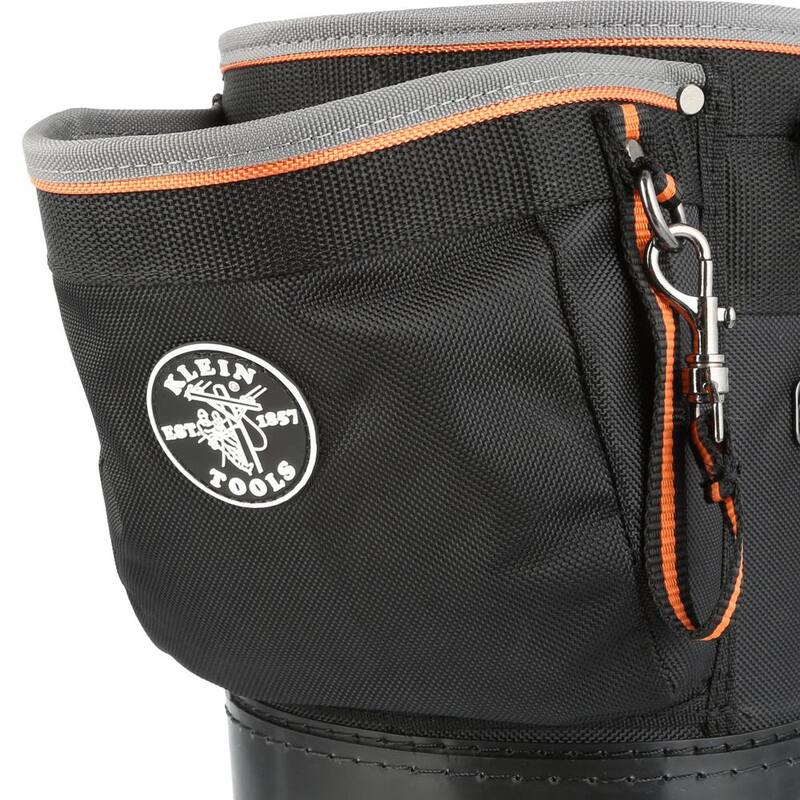 Klein Tools Tool Bag, Tradesman Pro Shoulder Pouch, 14 Pockets, 10-Inch - 55419SP-14