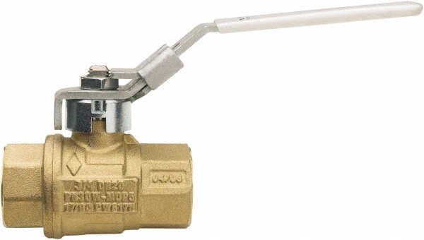 BONOMI Full Port Bi-Directional Manual Ball Valve: 2" Pipe, Full Port - 171L LF-2