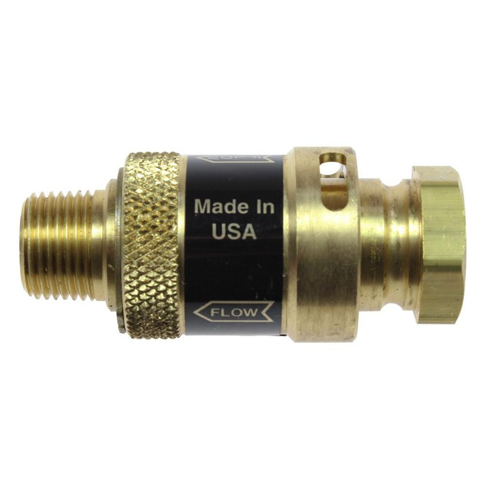 Coilhose Pneumatics Relief Valve: 3/8" Inlet, 150 Max psi - BLSV06F06M
