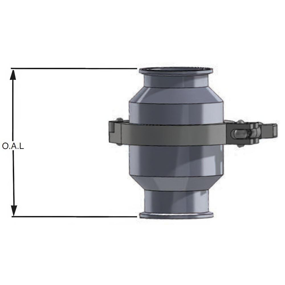 VNE Check Valve: 1/2" Pipe - 45C-6.5-V