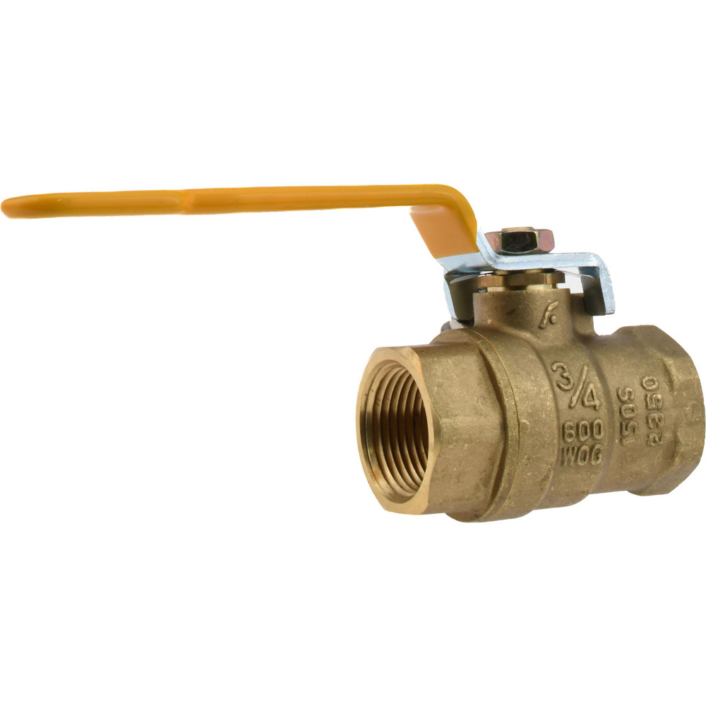 Legend Valve 2-Way Manual Ball Valve: 3/4" Pipe, Full Port - 101-064