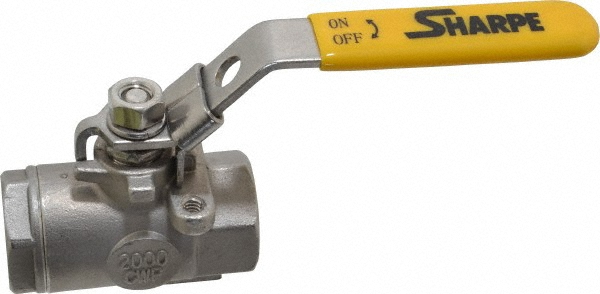 NIBCO Oxygen Service Manual Ball Valve: 1/4" Pipe, Full Port - NL95H14
