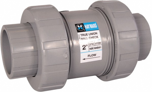 Hayward Flow Control Manual Ball Valve: 2" Pipe, Full Port - TBH2200A0SV0000