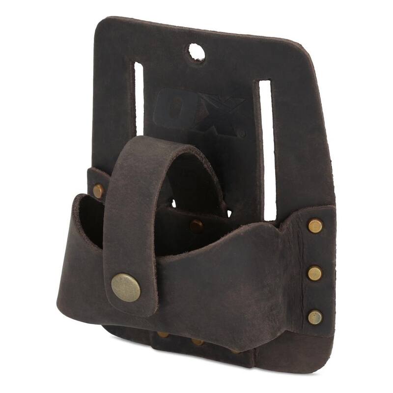 OX TOOLS Pro Oil Tanned Leather Tape Measure Pouch - OX-P263403