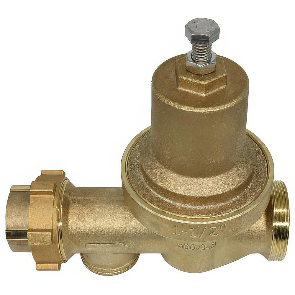 Zurn Pressure Reducing Valves: Pipe Size: 1.5; End Connection: FNPT x FNPT; Body Material: Bronze - 112-600XL3HR