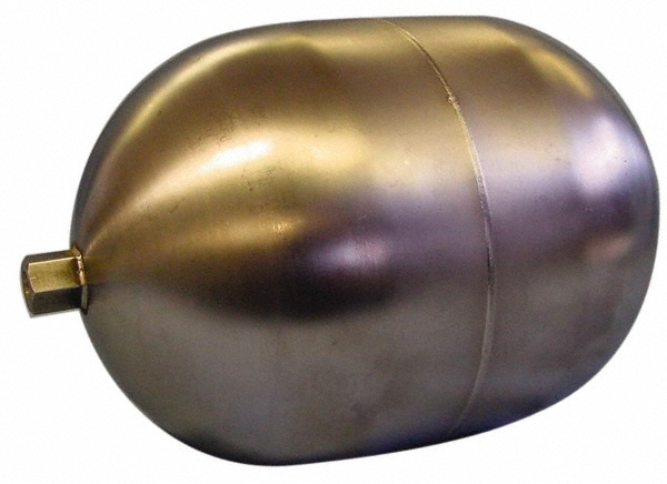 Watts 8" Dia, External Thread Connection, Metal Float - 0780333