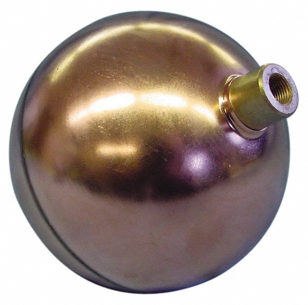 Watts 8" Dia, External Thread Connection, Metal Float - 0780333