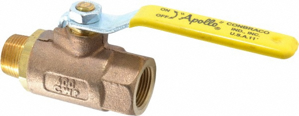 Conbraco Standard Bi-Directional Manual Ball Valve: 3/4" Pipe, Standard Port - 70LF80401