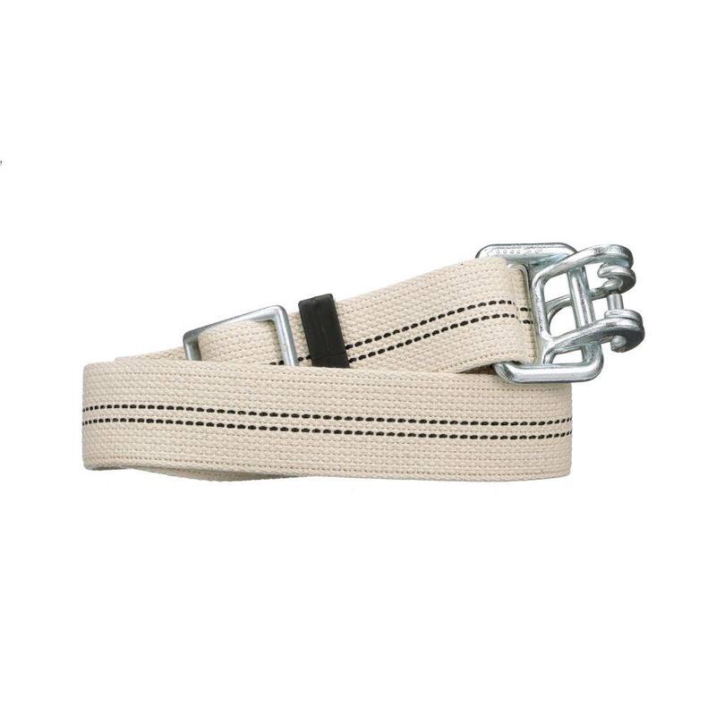 Klein Tools X-Large Beige Cotton/Polyester Blend Tool Belt with Quick-Release Buckle - 5425XL