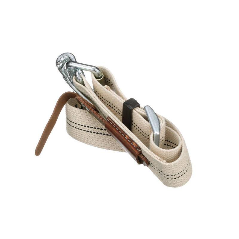 Klein Tools X-Large Beige Cotton/Polyester Blend Tool Belt with Quick-Release Buckle - 5425XL