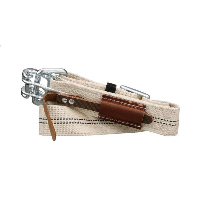 Klein Tools X-Large Beige Cotton/Polyester Blend Tool Belt with Quick-Release Buckle - 5425XL