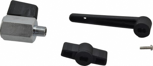 Midwest Control Miniature Manual Ball Valve: 1/8" Pipe, Full Port - CMVP-18
