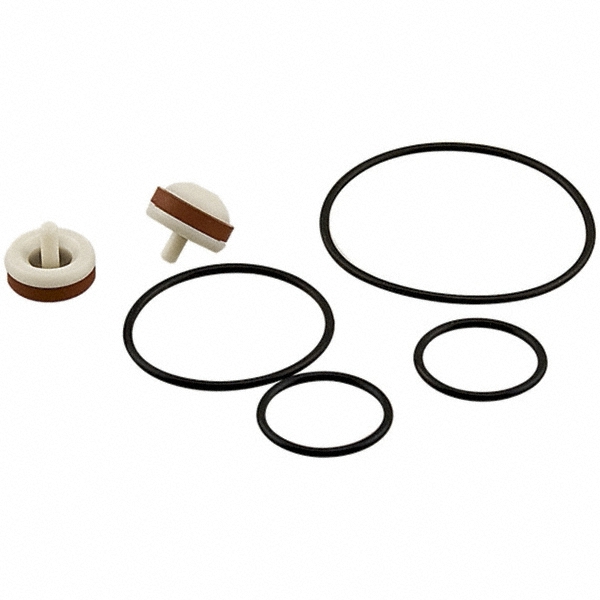Zurn Backflow Preventer Repair Kits: Backflow Preventer Repair Kit, Zurn Wilkins 950XL3, Zurn Wilkins 975XL3, Silicone Grease, Pillow Pack, Winterizing Fitting with (2) O-Rings, PVC - RK2-900XL3WF