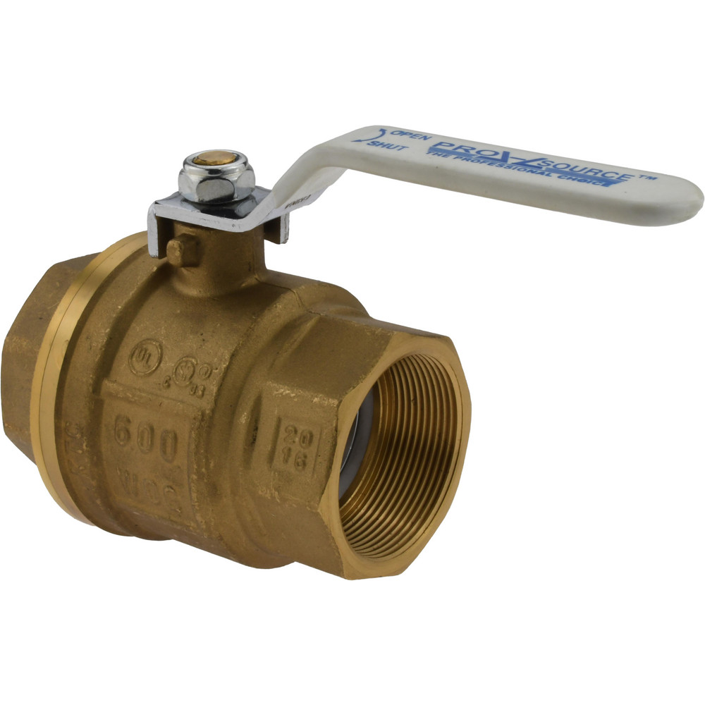Milwaukee Valve Standard Manual Ball Valve: 2" Pipe, Large Port - BA-100A-200