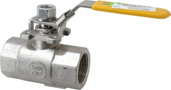 Anvil Steam Service Manual Ball Valve: 1-1/2" Pipe, Standard Port - 4351012240