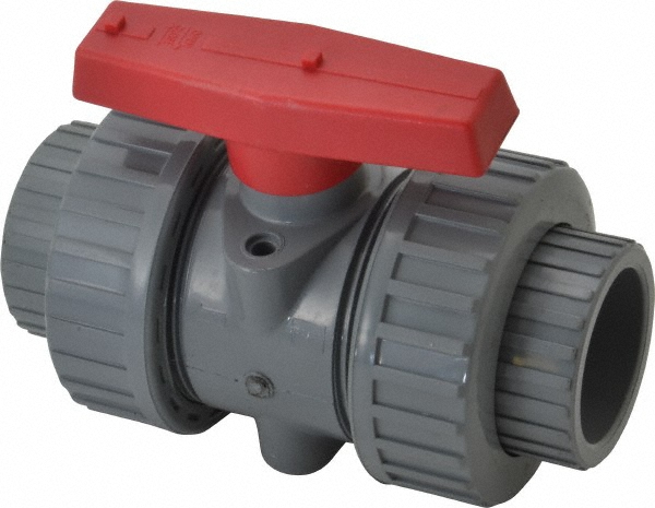 Hayward Flow Control Manual Ball Valve: 1-1/2" Pipe, Full Port - TBH1150ASTE0000