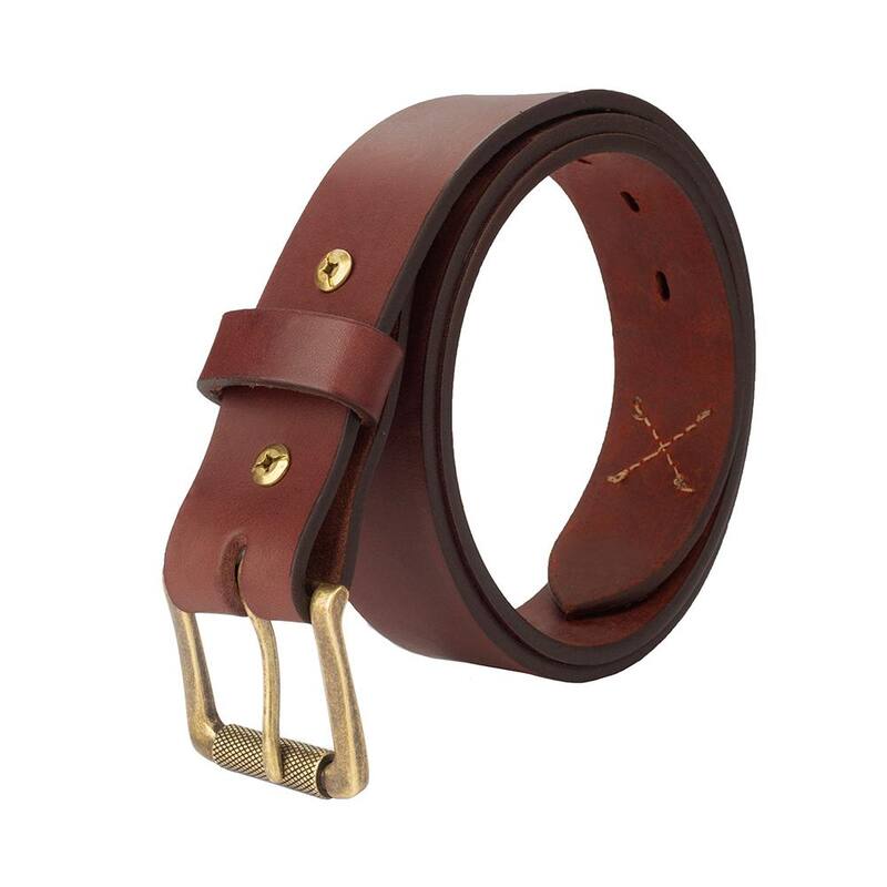 1791 EVERYDAY CARRY 1.5 in. Work Belt Size 40 Chestnut with Heavy-Duty Easy-Slide Large Flex EDC Tool Organizer - KITHDESLFCHN40