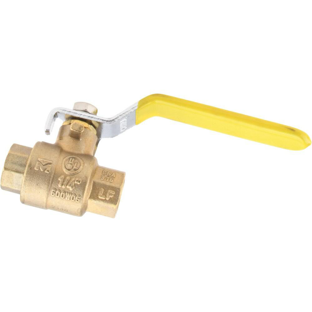 Value Collection Packing Gland Manual Ball Valve: 1-1/2" Pipe, Full Port - 107-827NL