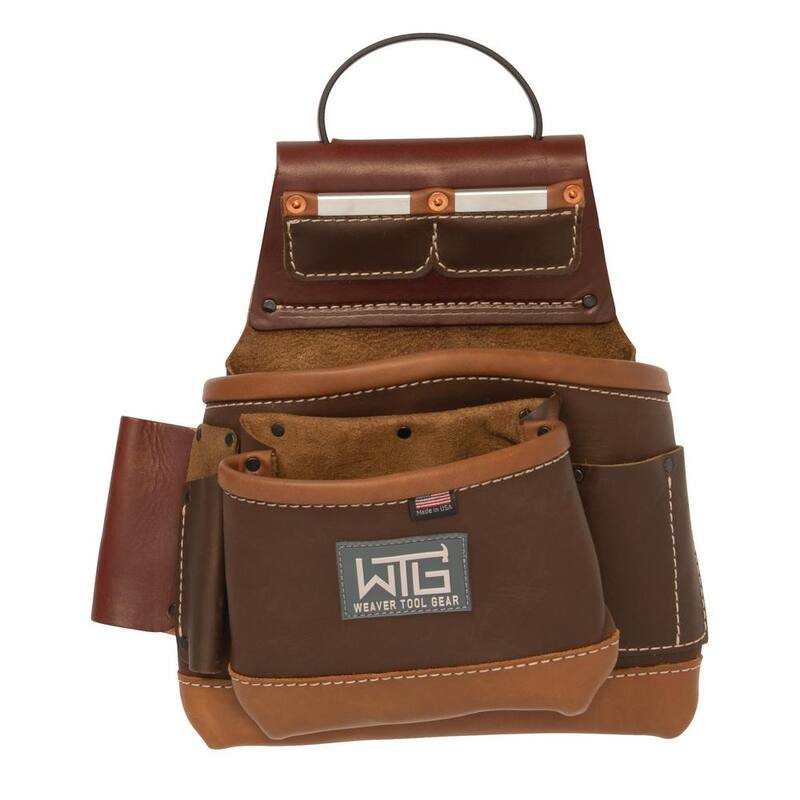 Weaver Tool Gear Leather Framer Pro Right Pouch Leather Brown - 85850-91-01