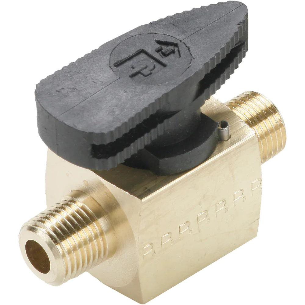 Parker Instrumentation Plug Valves; Material: Nitrile; Pipe Size: 1/4; End Connection: MNPT x MNPT; Maximum Working Pressure: 17 bar; 250 psi; Minimum Working Temperature: -40 °F; -40 °C; Maximum Working Temperature: 79 °C; 175 °F; Standards: California PROP 65; Style: In-Line - One Way - C552104