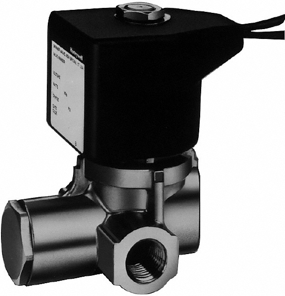 Parker Solenoid Valve: 1/4" Port, NPT - 73216BN2MT00