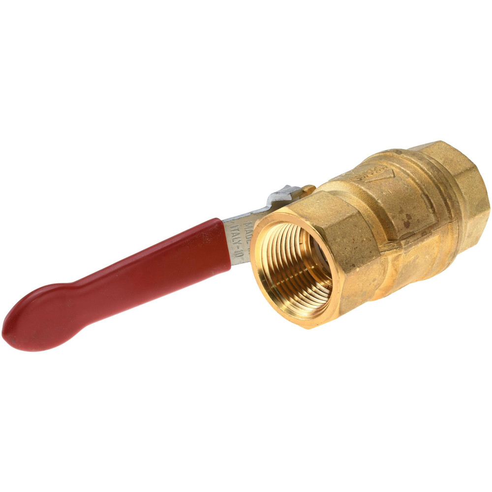 Value Collection 1-Way Manual Ball Valve: 1" Pipe, Full Port - S92F48R