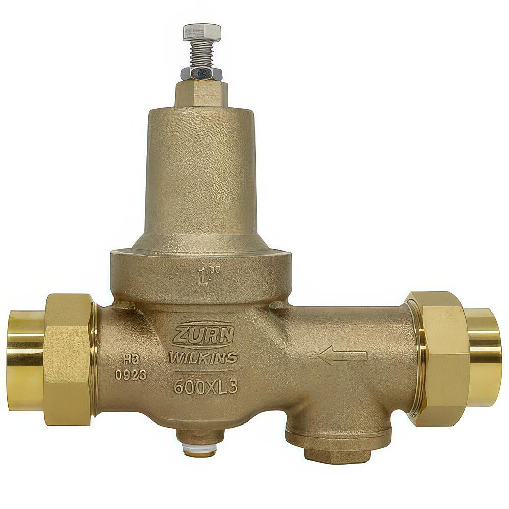 Zurn Pressure Reducing Valves: Pipe Size: 1; End Connection: FNPT x FNPT; Body Material: Bronze - 1-600XL3DUBP