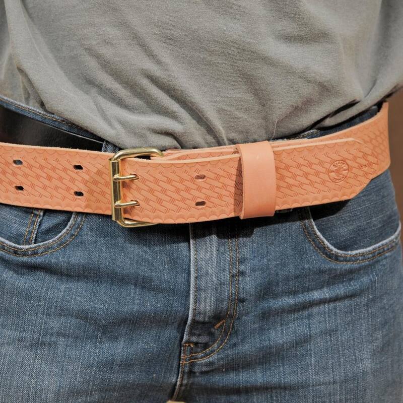 Klein Tools Small Heavy Duty Embossed LeatherTool Belt - 5415S