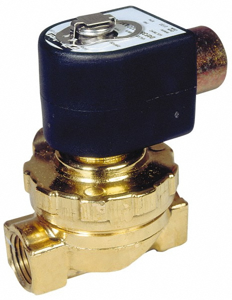 Parker Solenoid Valve: 1/8" Port, NPT - 20CC02LV4C4B