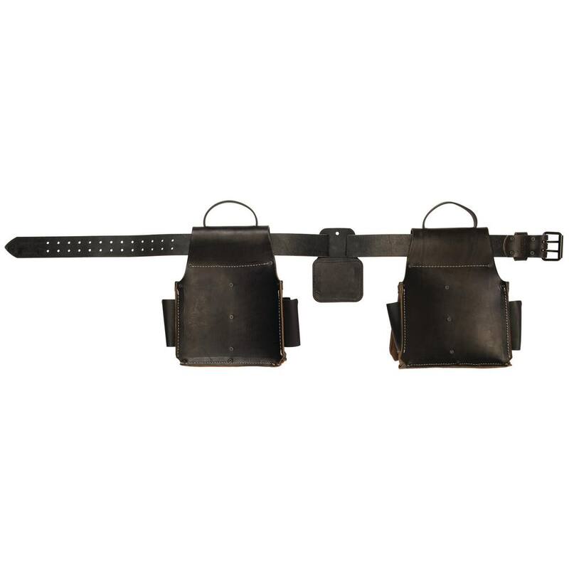 Weaver Tool Gear Electrician Brown Leather Waist Tool Belt - 85300-45-01