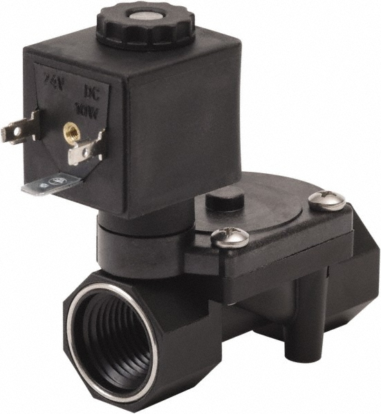 Spartan Scientific Solenoid Valve: 3-Way & 2-Position, 1/8" Port - 3827-050-FB87C-06