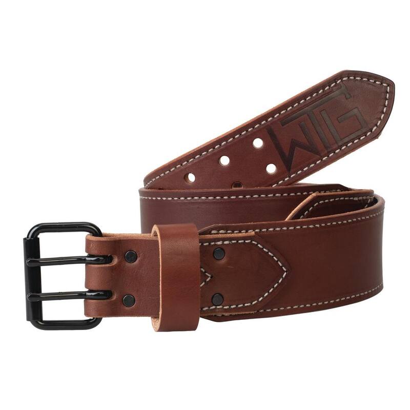Weaver Tool Gear 2-1/2 in. Small/Medium Brown Leather Tool Belt - 85616-45-01