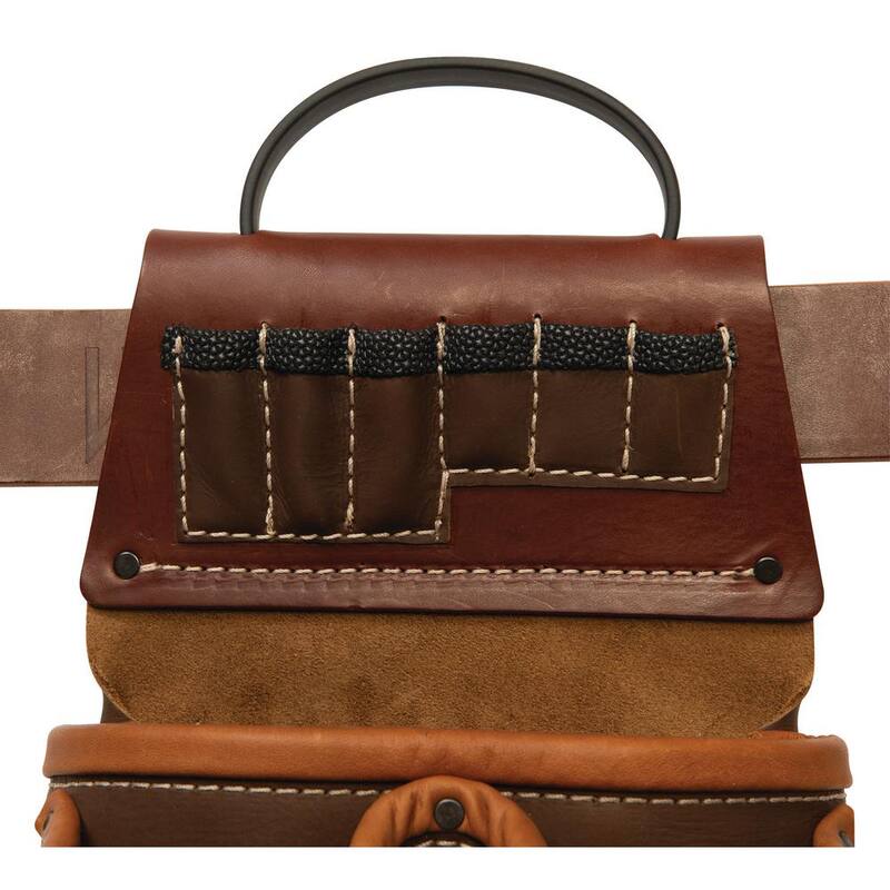 Weaver Tool Gear Trimmer Pro Brown Leather Waist Tool Belt - 85251-45-01