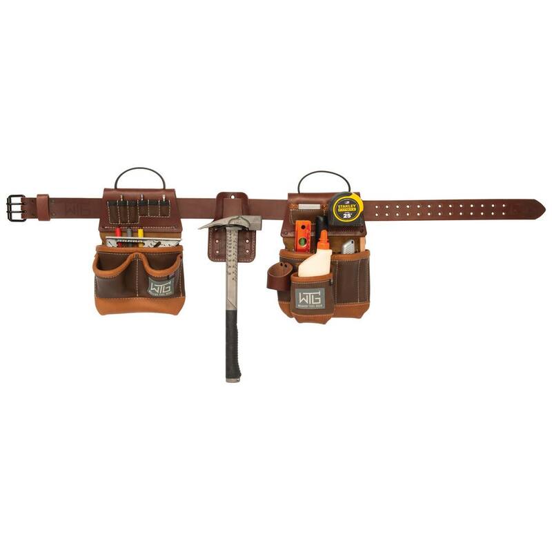 Weaver Tool Gear Trimmer Pro Brown Leather Waist Tool Belt - 85251-45-01