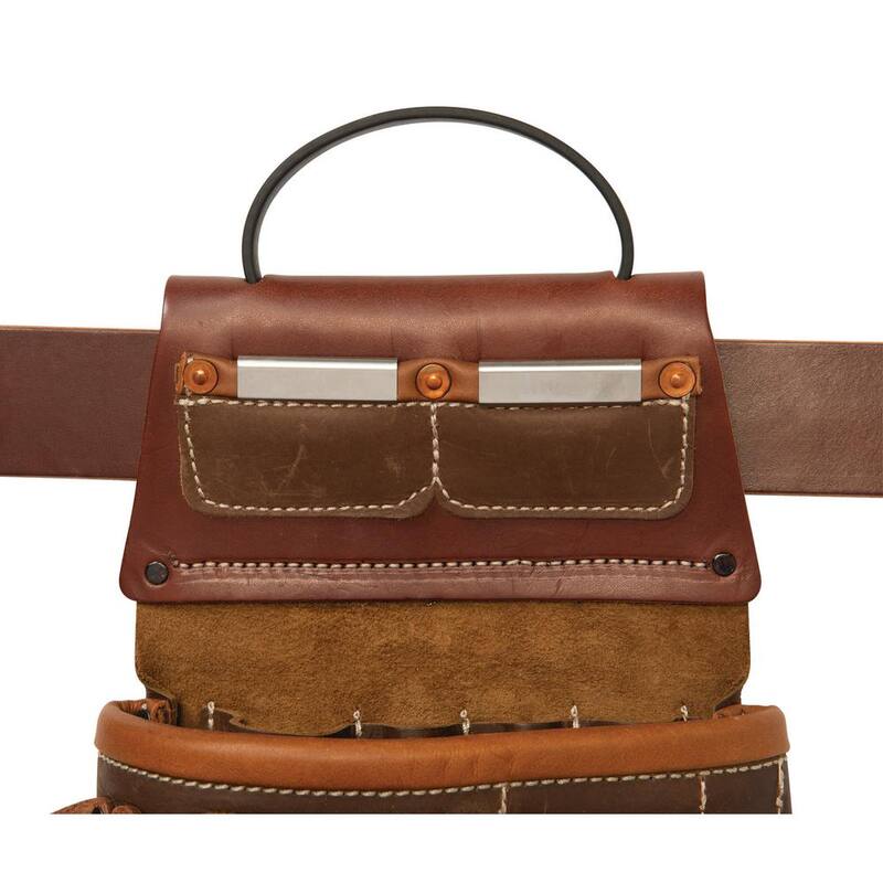 Weaver Tool Gear Trimmer Pro Brown Leather Waist Tool Belt - 85251-45-01