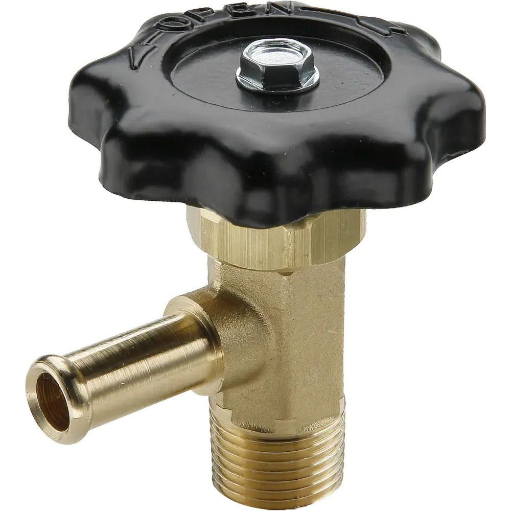 Parker Hose I.D. x MNPTF End Connection Brass Truck Valve - 7825