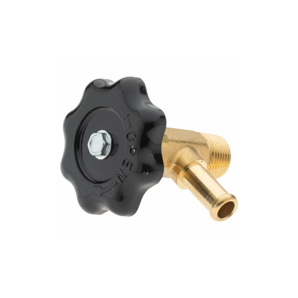 Parker Hose I.D. x MNPTF End Connection Brass Truck Valve - 7825