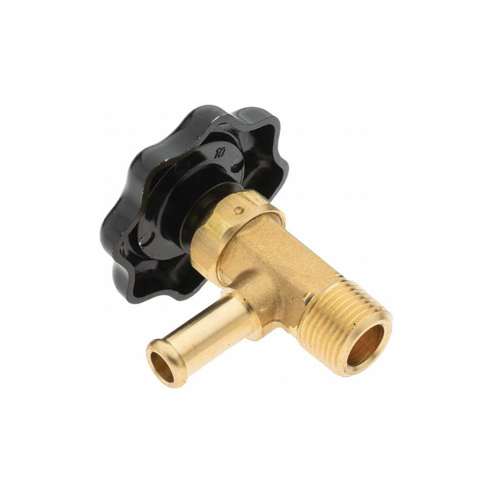 Parker Hose I.D. x MNPTF End Connection Brass Truck Valve - 7825