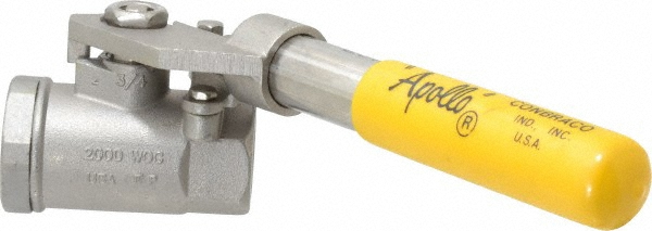 Merit Brass 2-Way Manual Ball Valve: 3/4" Pipe, Full Port - KV210FP-12